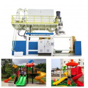 Children slide toy blow molding machine