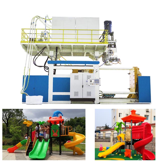 Children slide toy blow molding machine